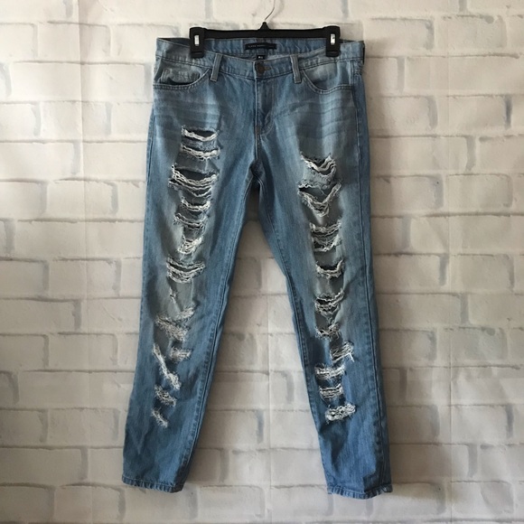 Flying Monkey Denim - Buckle | Flying Monkey distressed cropped jeans